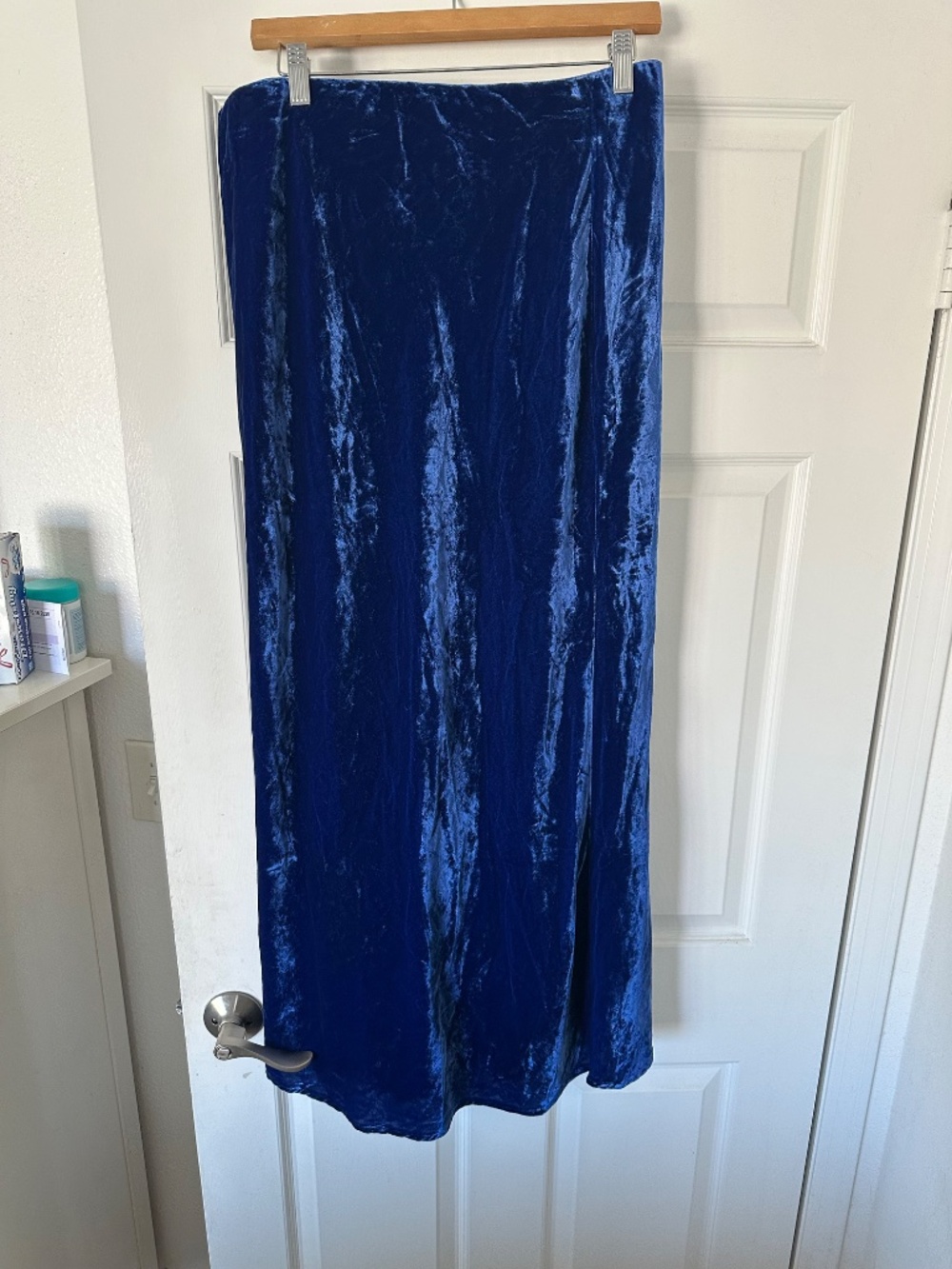 Anthropologie The Tilda Maxii In Sapphire NWOT - Picture 3 of 6